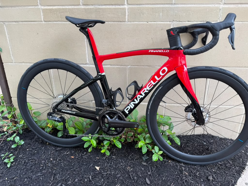 2023 Pinarello F7 razor red Ultegra Di2 size 50  Pre-Owned