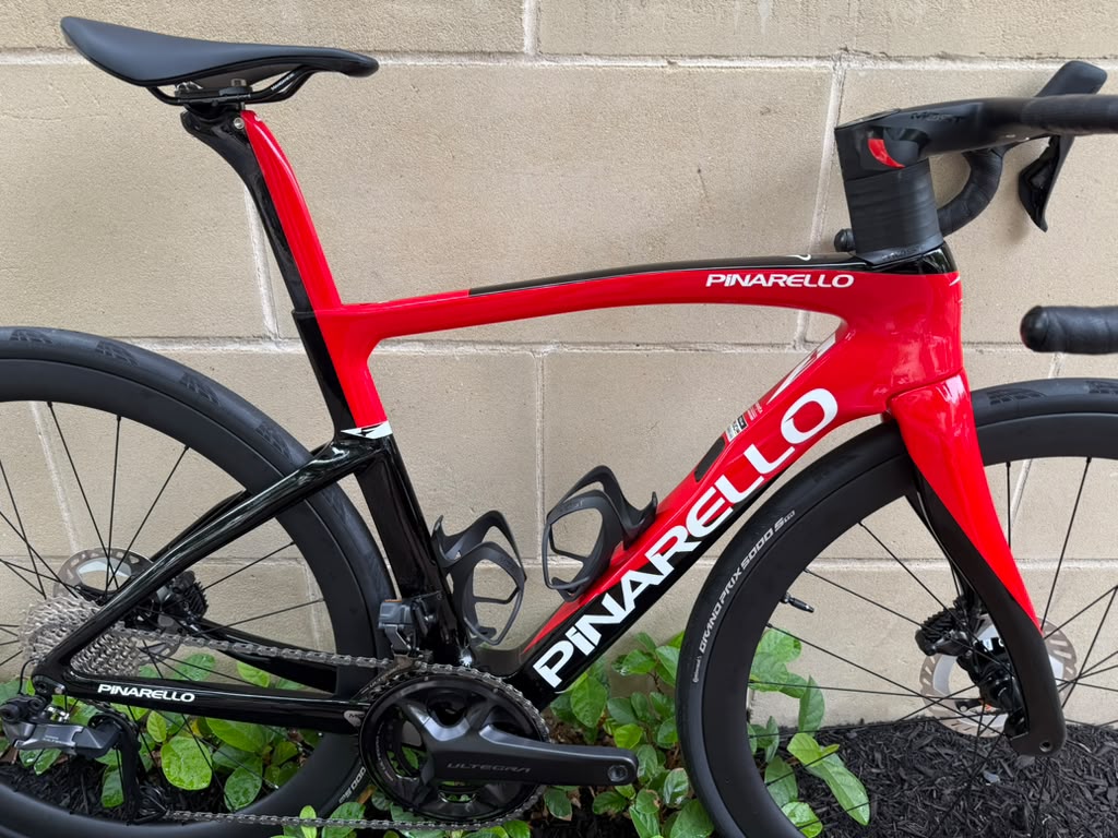 2023 Pinarello F7 razor red Ultegra Di2 size 50  Pre-Owned
