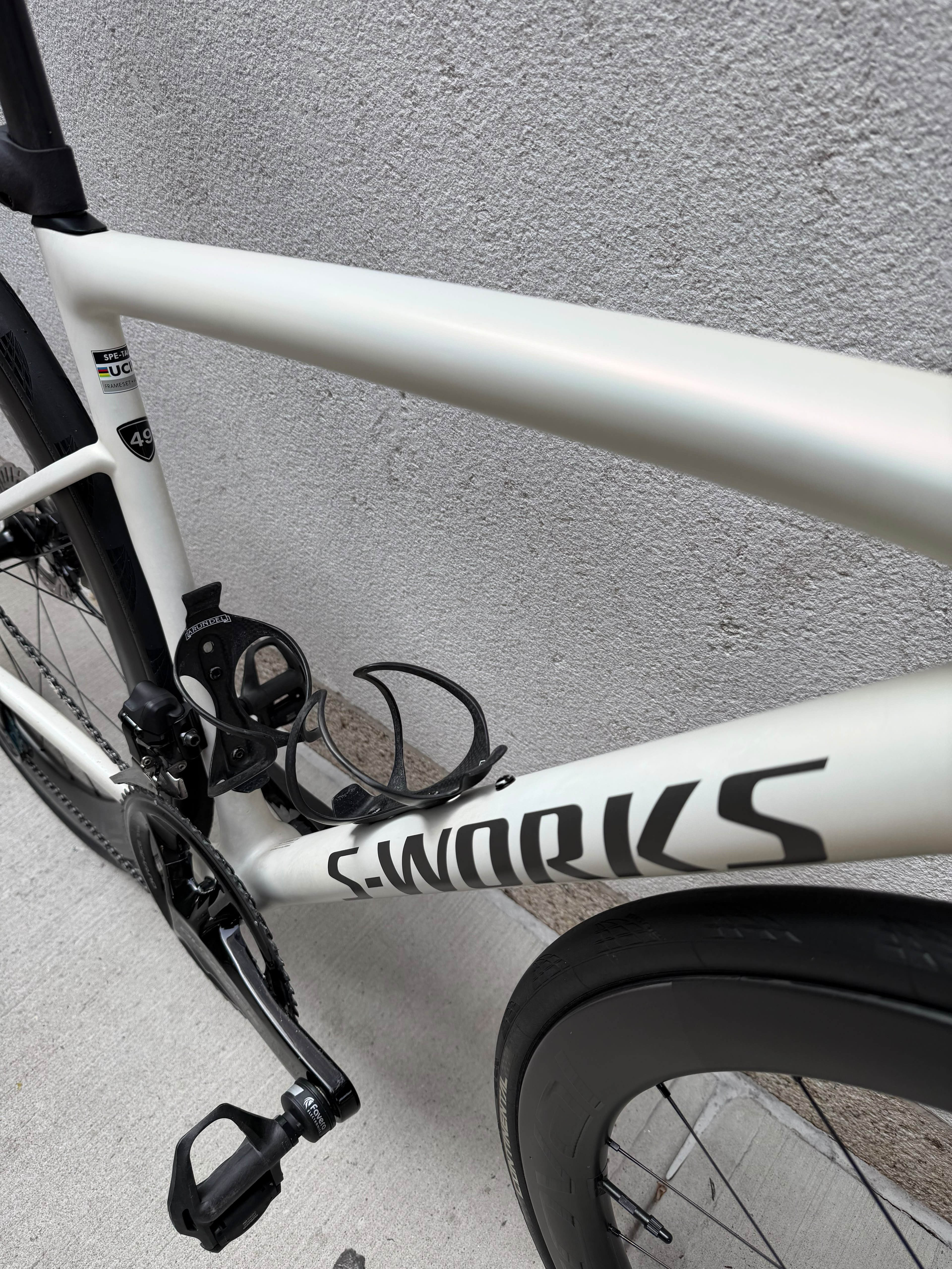 2024 S works Tarmac SL8 Shimano Di2 49cm Ceramic speed. Pre-Owned