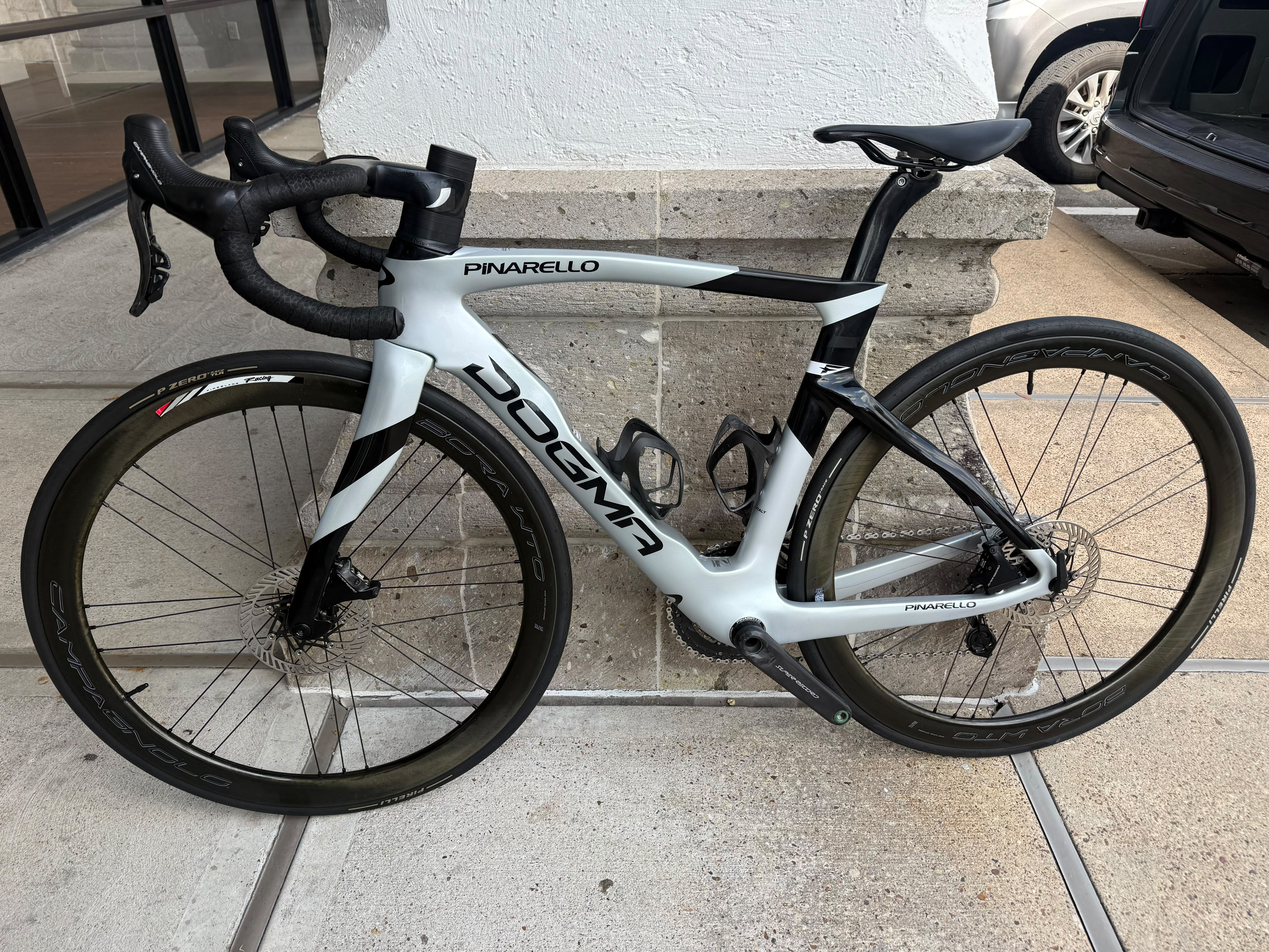 2024 Dogma F Campagnolo Super Record Wireless Bora Ultra WTO wheels size 51.5 Pre-Owned