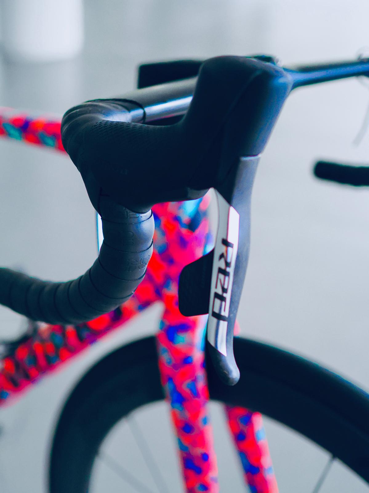 2023 Tarmac SL7 S works Gloss Marble Lagoon Sram red axs Roval CLX II Size 56 Pre-Owned