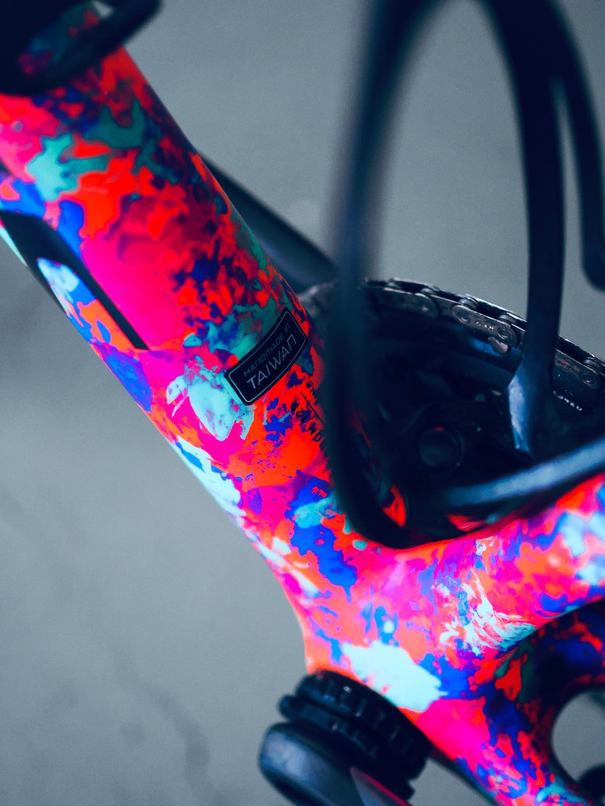 2023 Tarmac SL7 S works Gloss Marble Lagoon Sram red axs Roval CLX II Size 56 Pre-Owned