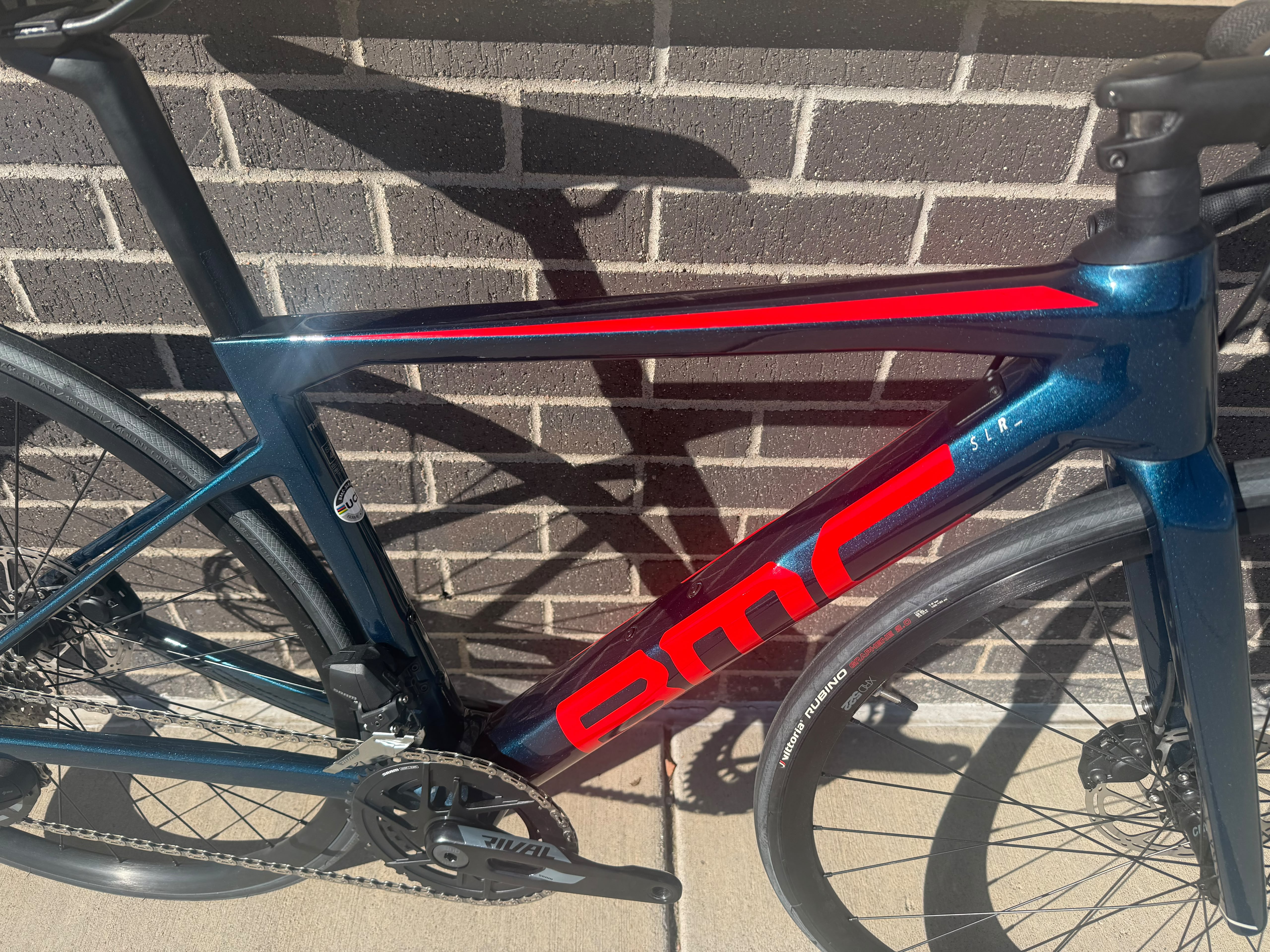 2022 BMC Teammachine SLR Sram Rival E1 size 47cm Pre-Owned