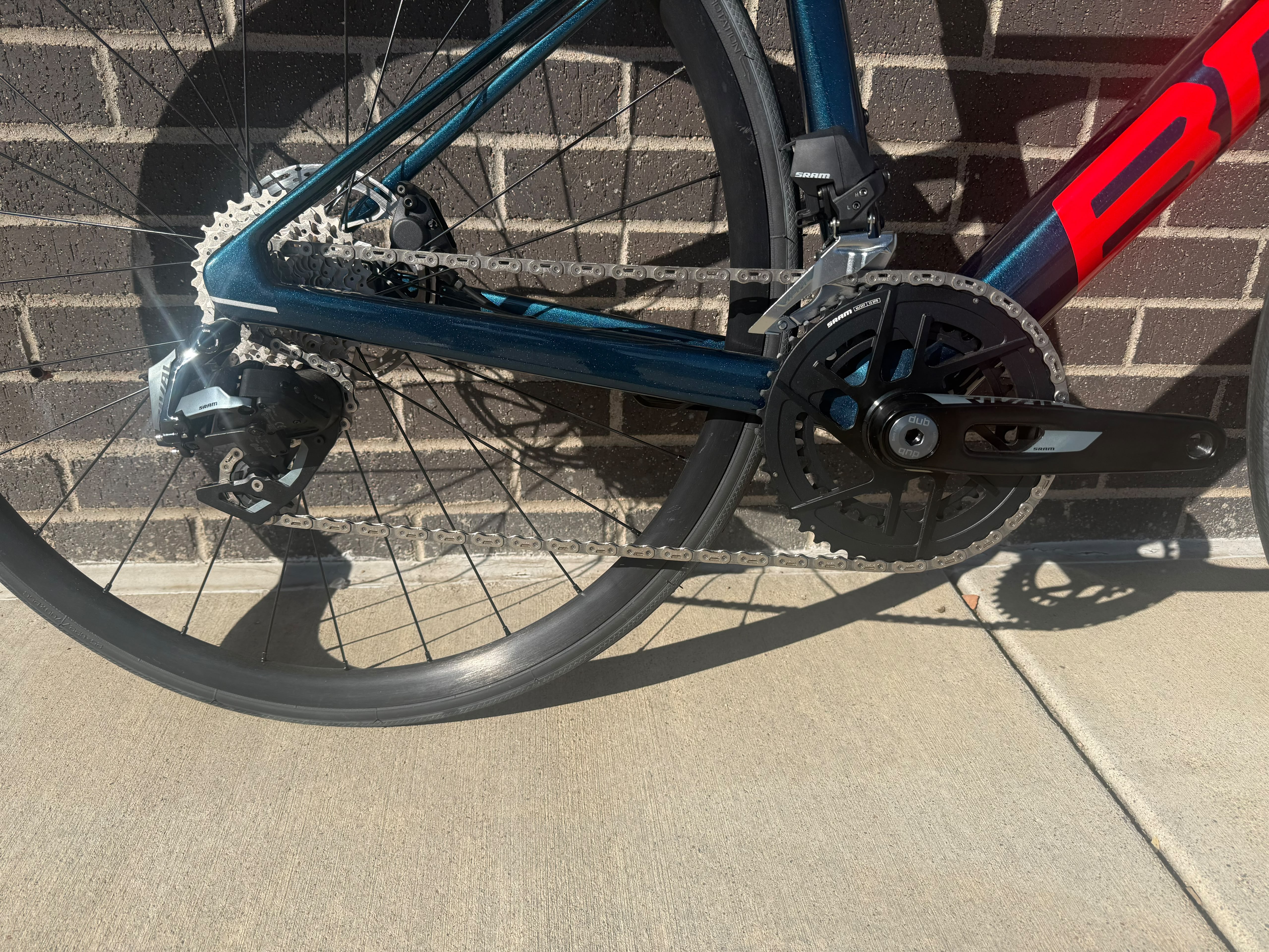 2022 BMC Teammachine SLR Sram Rival E1 size 47cm Pre-Owned