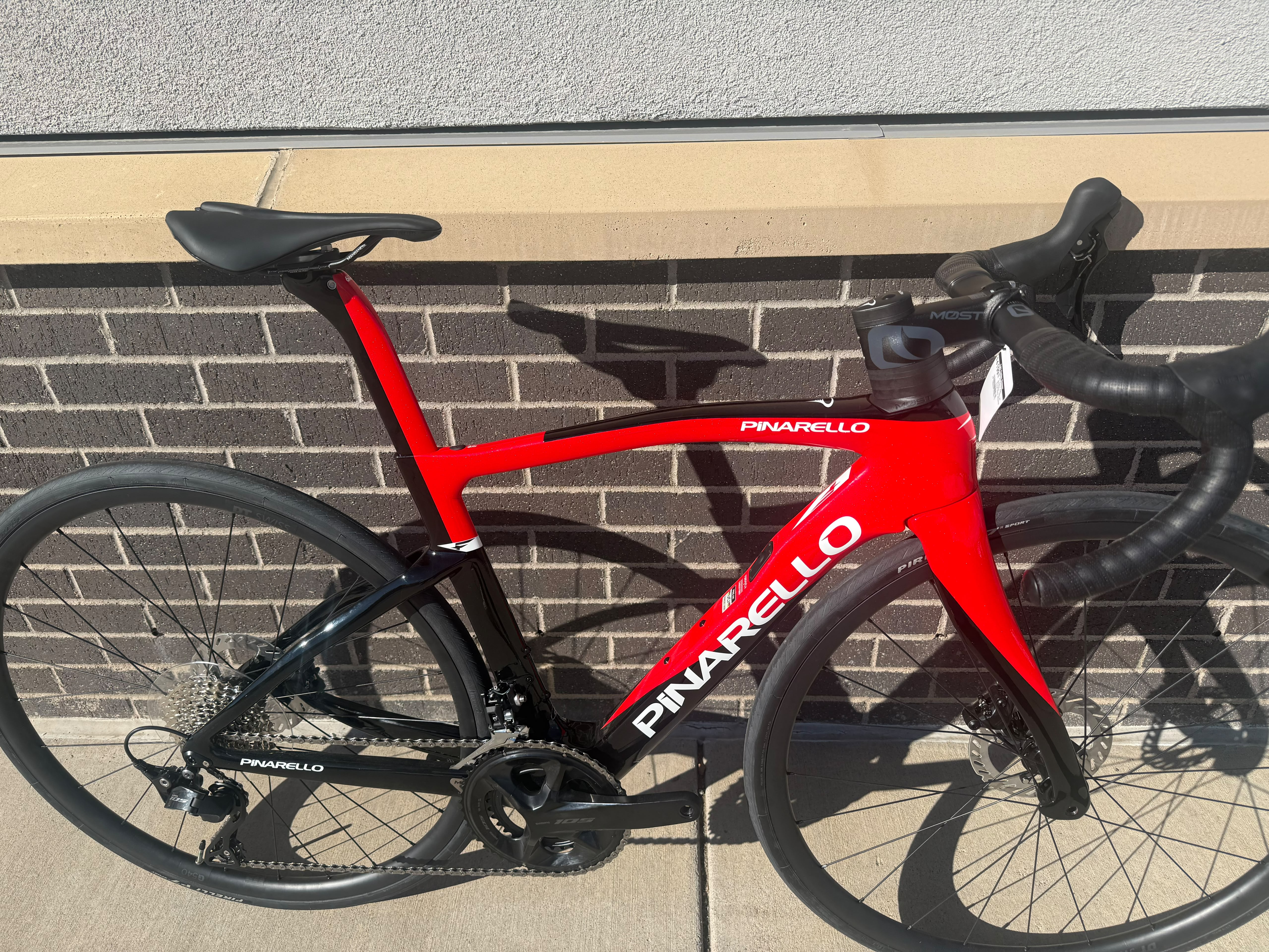 2024 Pinarello F7 Frame Build with Shimano 105 Mech size 46.5 Pre-Owned