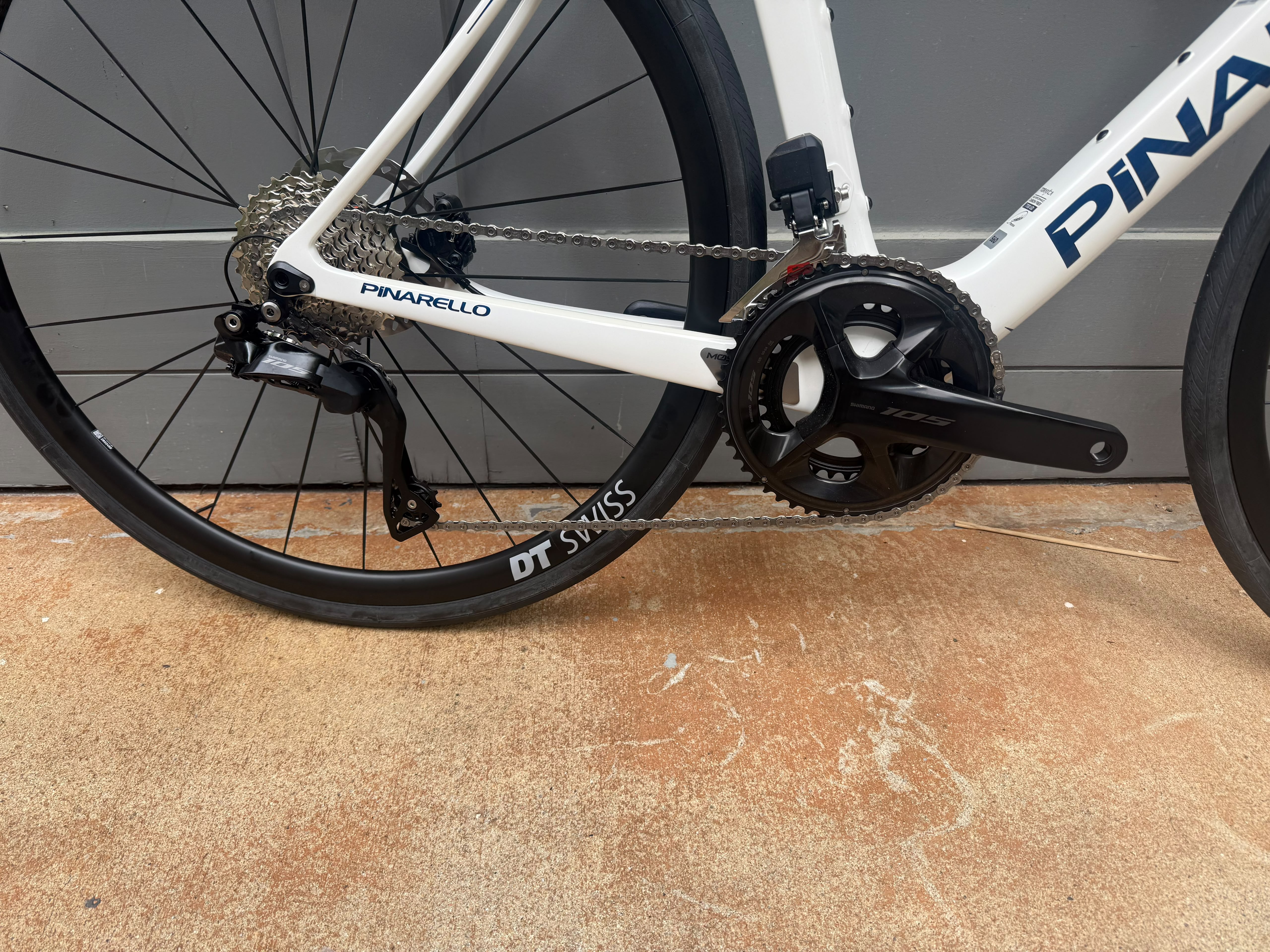 2025 Pinarello X5 Crystal White NEW 56cm Pre-Owned