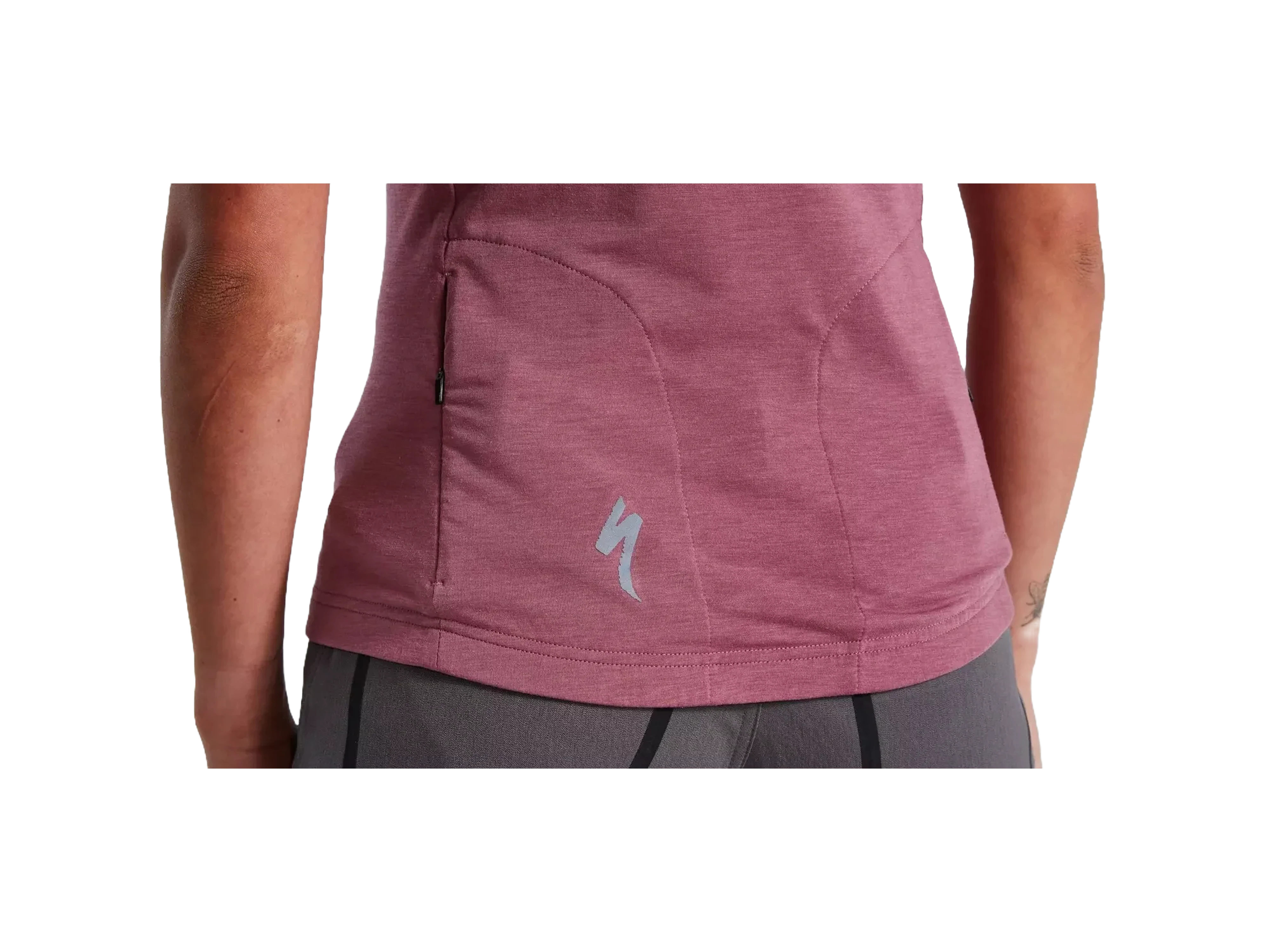 Women's ADV Short Sleeve Jersey_Dusty Lilac_Detail2.webp