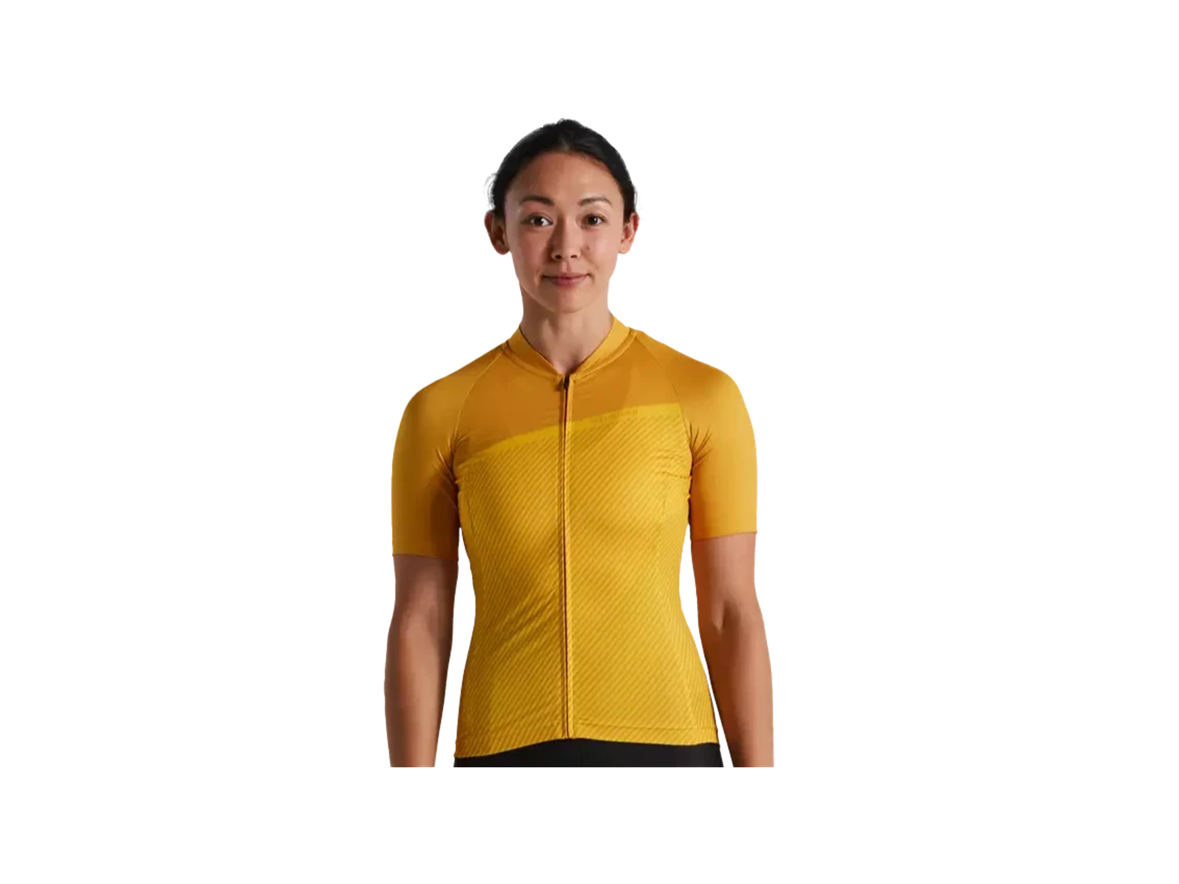 Women's SL Stripe Jersey_Brassy Yellow_Main.webp