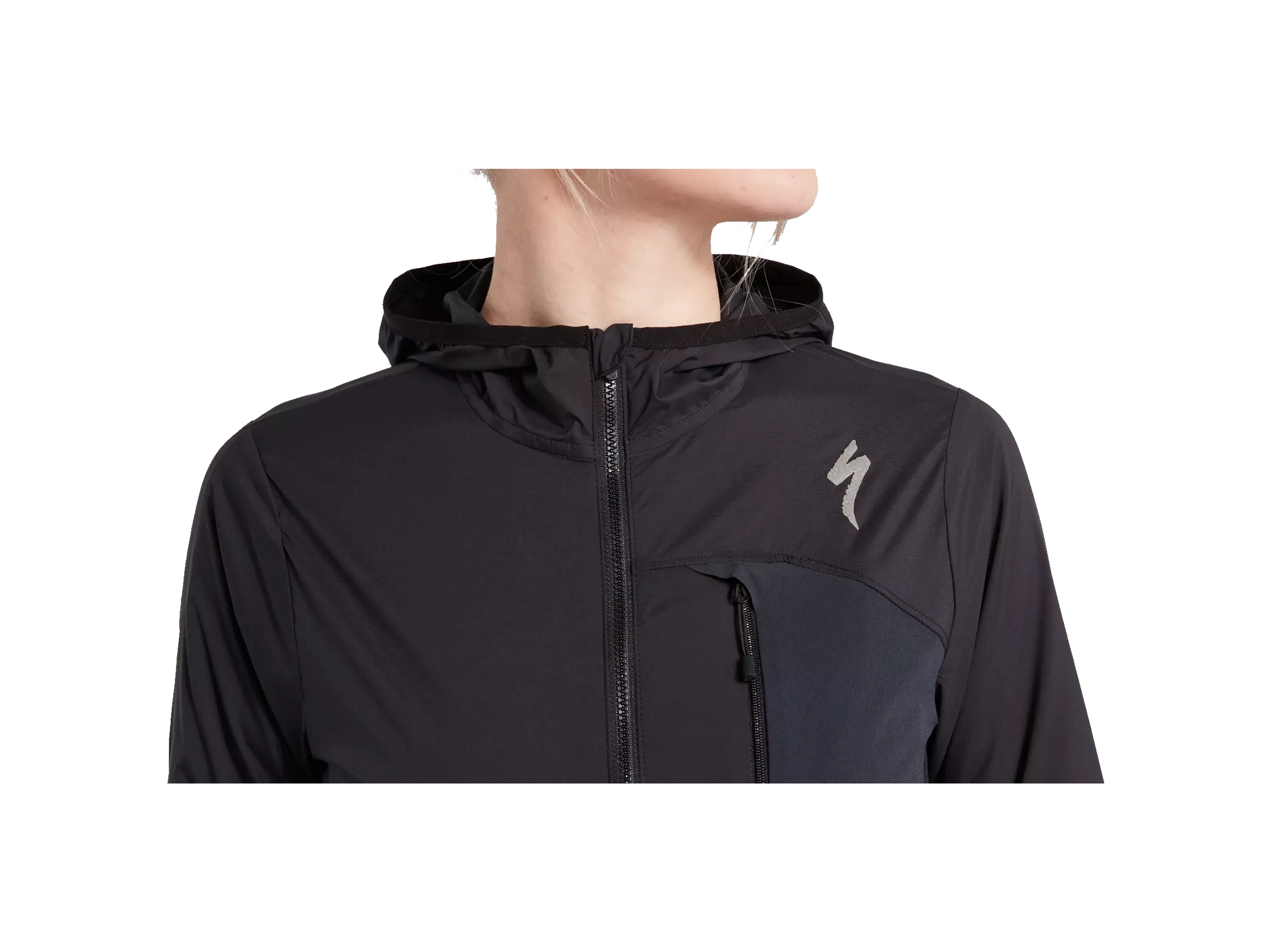 Women's Trail SWAT™ Jacket_Black_Detail1.webp