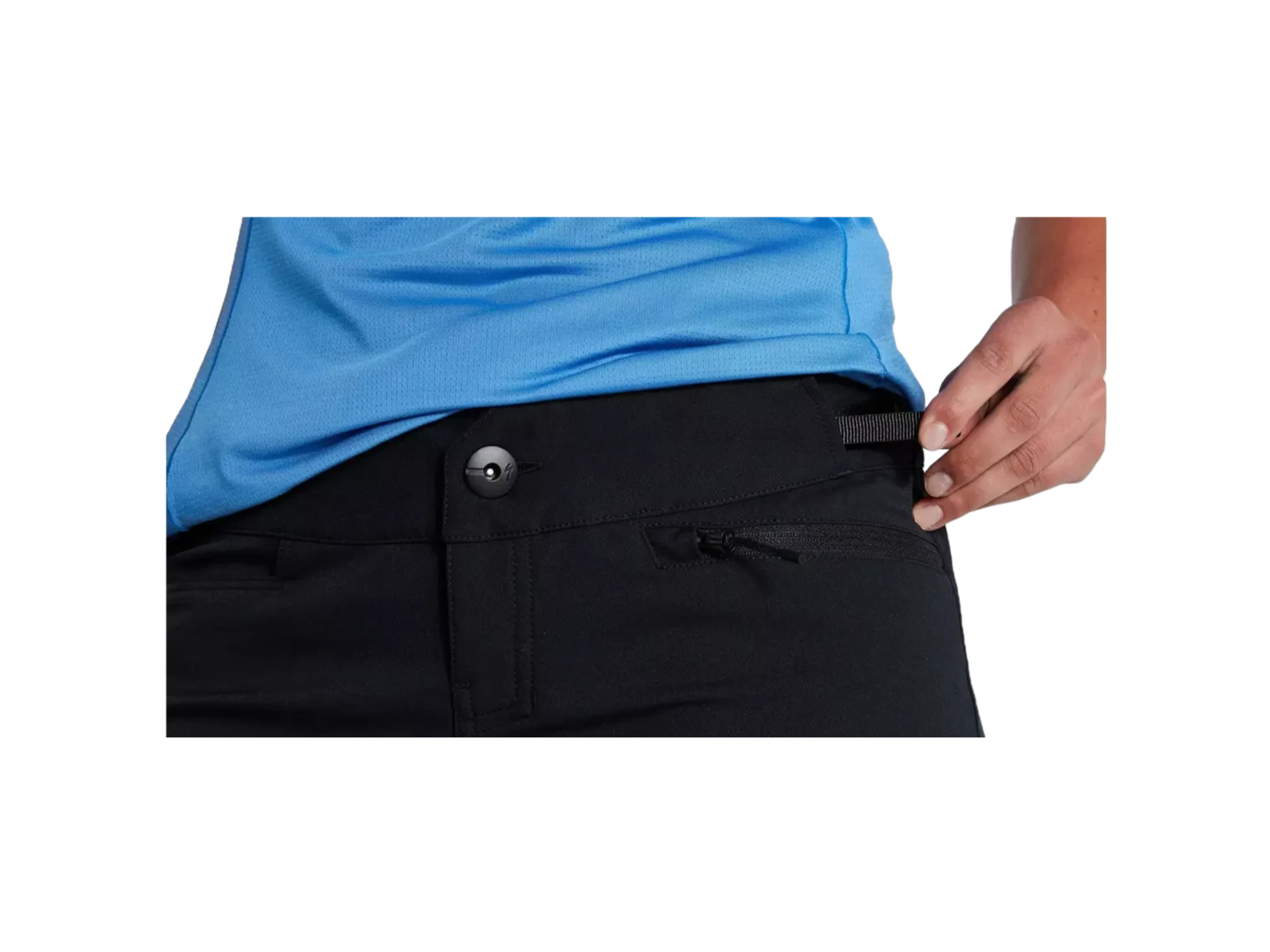 Women's Trail Shorts_Black_Detail1.webp