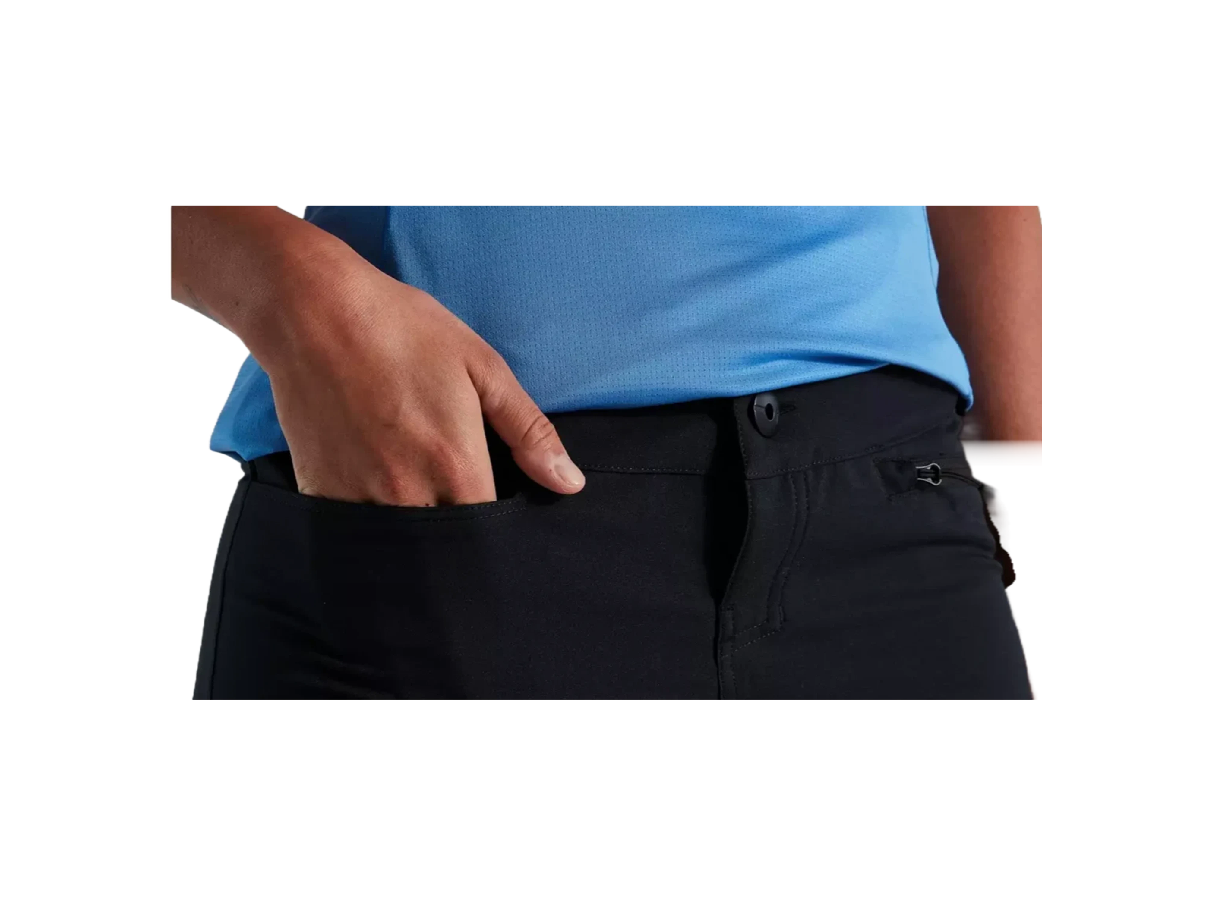 Women's Trail Shorts_Black_Detail2.webp