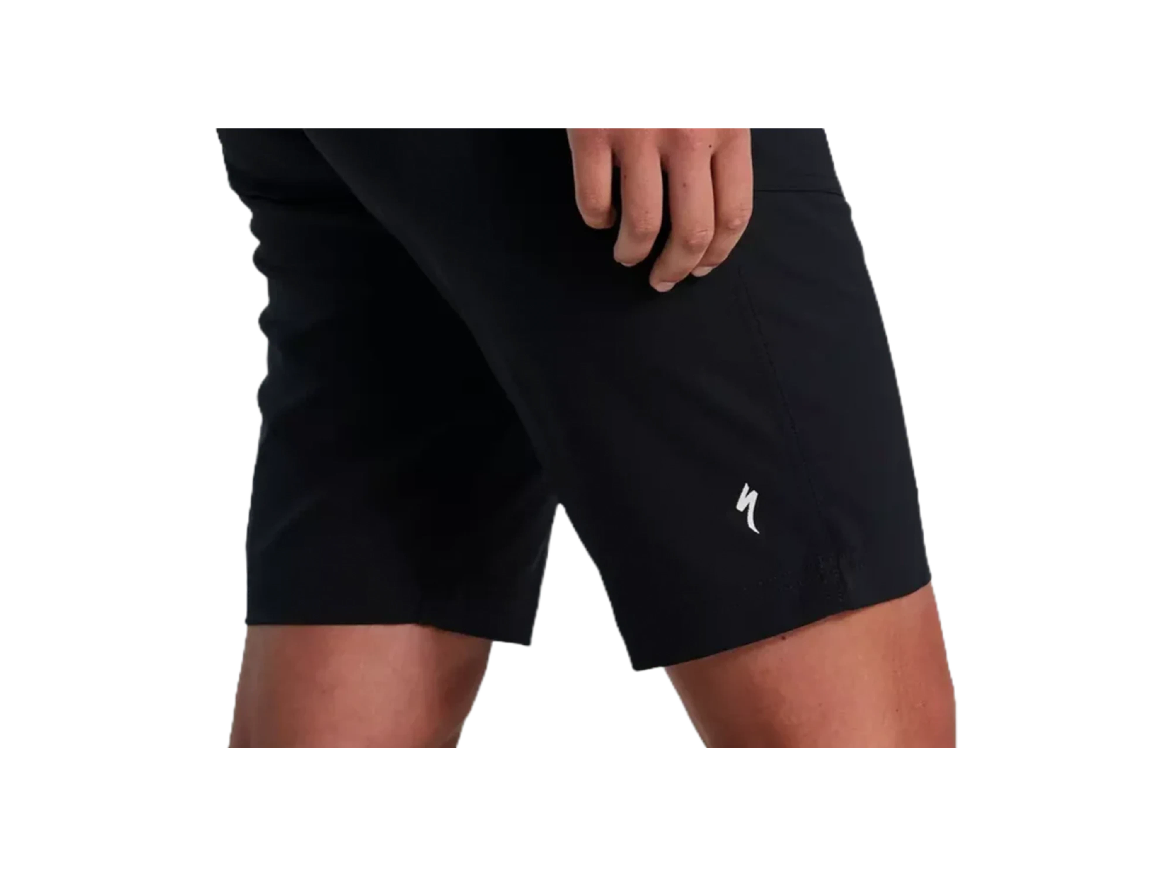 Women's Trail Shorts_Black_Side.webp