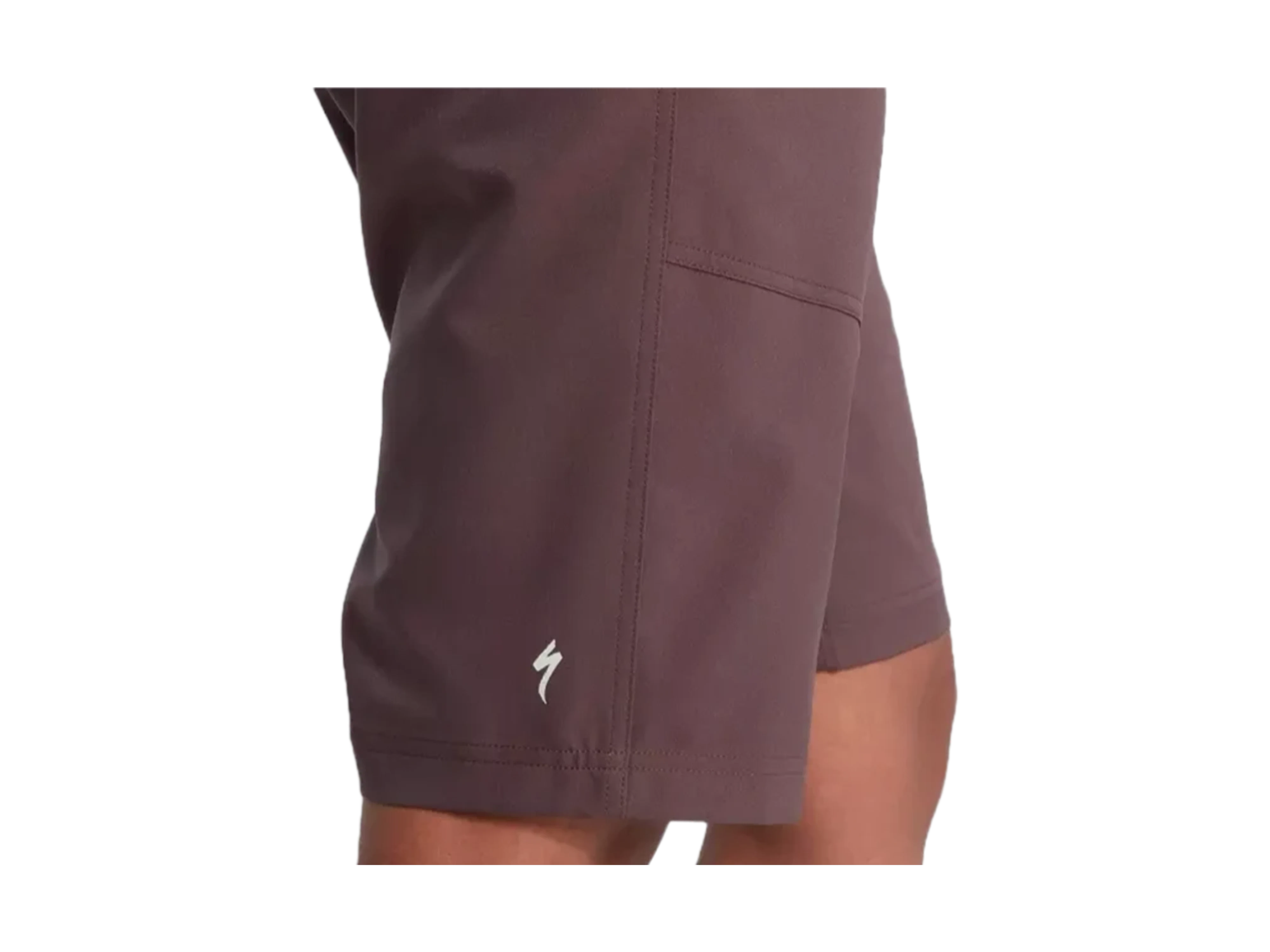 Women's Trail Shorts_Cast Umber_Detail.webp