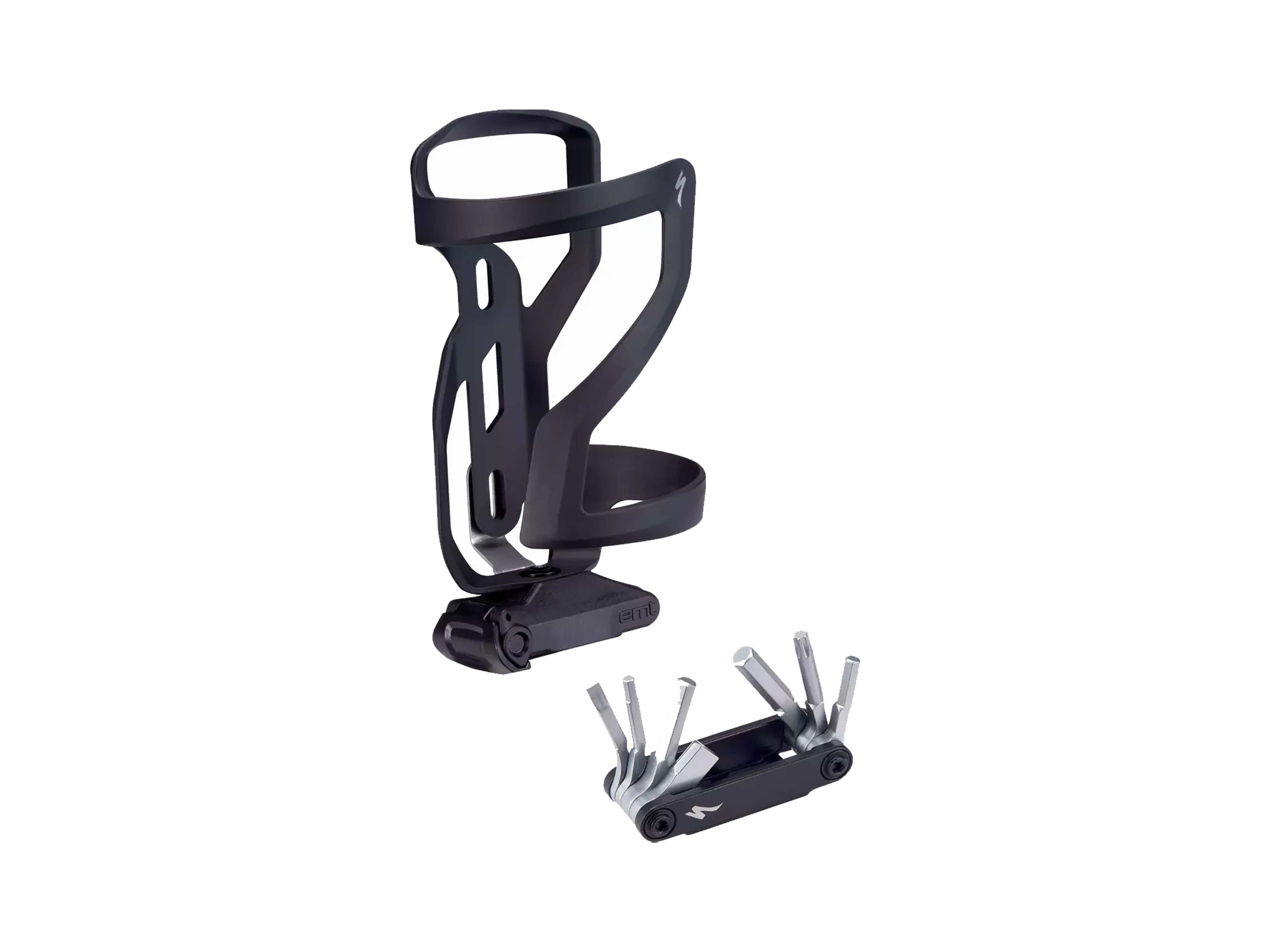 Zee Cage II with Tool – Right_Matte Black_Front.webp