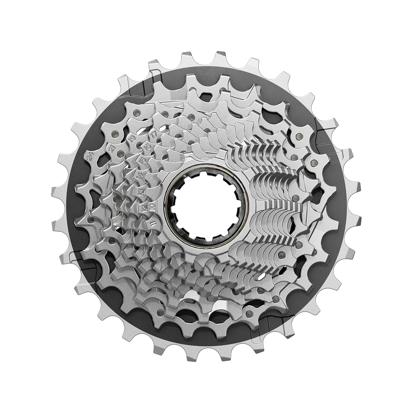SRAM Force XG-1270 Cassette - 12-Speed, 10-33t, Silver, For XDR Driver Body, E1