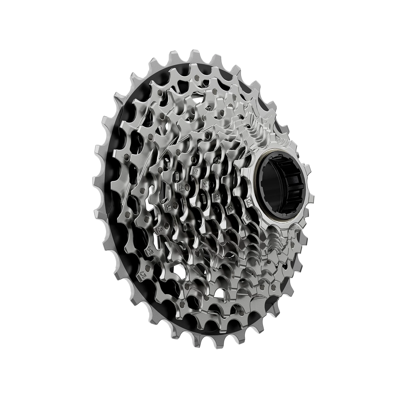 SRAM Force XG-1270 Cassette - 12-Speed, 10-33t, Silver, For XDR Driver Body, E1