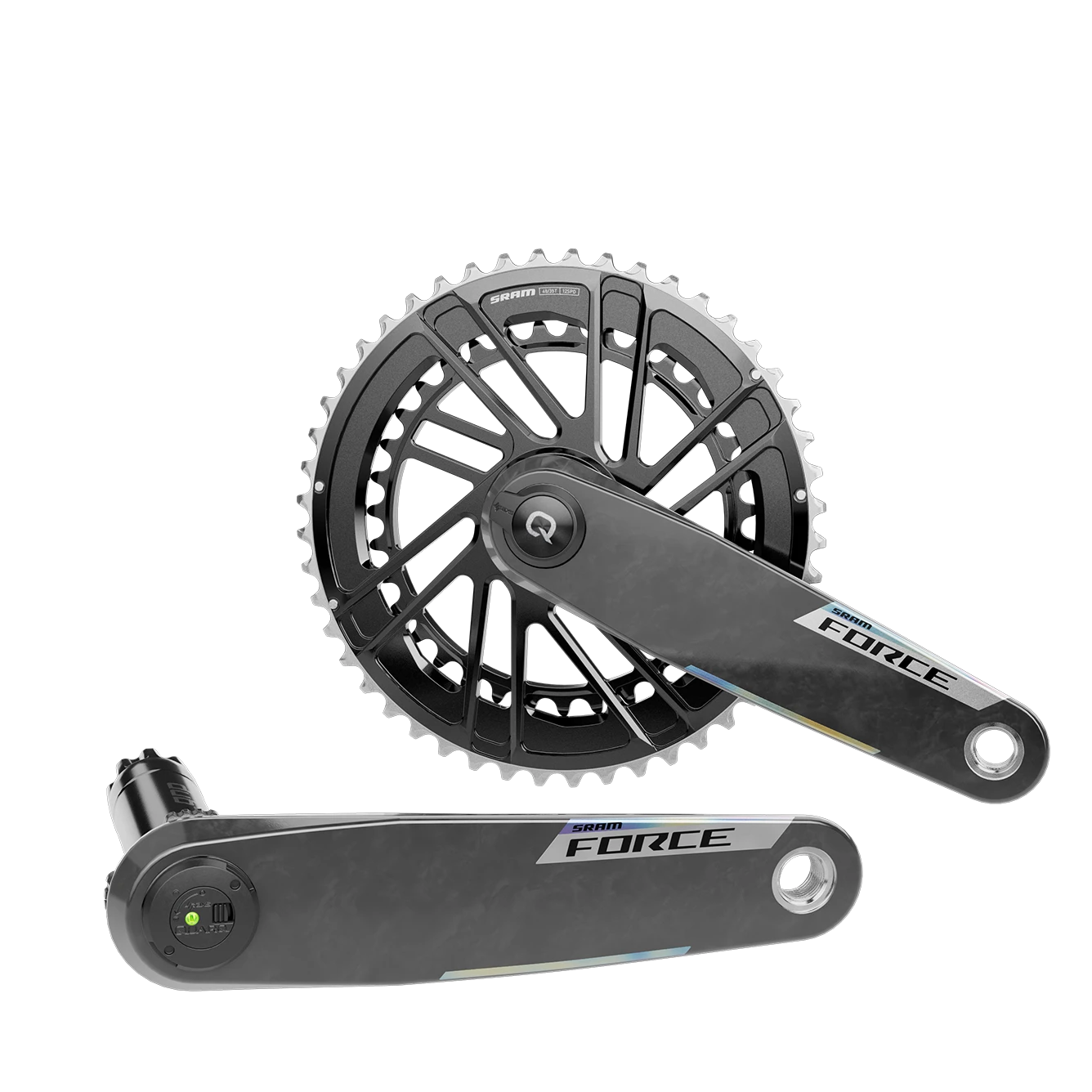 SRAM Force AXS Power Meter Crankset - 170mm, 12-Speed, 50/37t SRAM Force AXS Power Meter Crankset - 170mm, 12-Speed, 50/37t