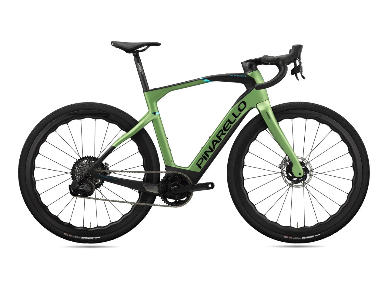 Nytro Gravel E9 Disc - Red AXS 1X - Princeton Grit 4540 Green Dust 46 (Show/Floor Bike)