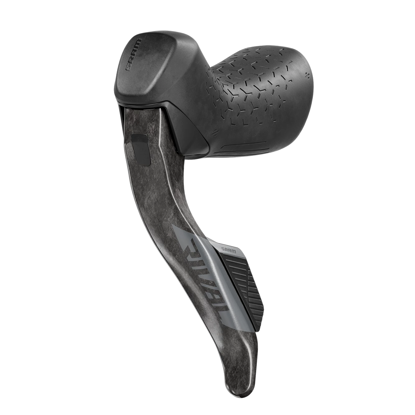 SRAM Rival eTap AXS HRD Shift/Brake Lever and Hydraulic Disc Caliper - Right/Rear, Flat Mount 20mm Offset, 1800mm Hose, Black, E1