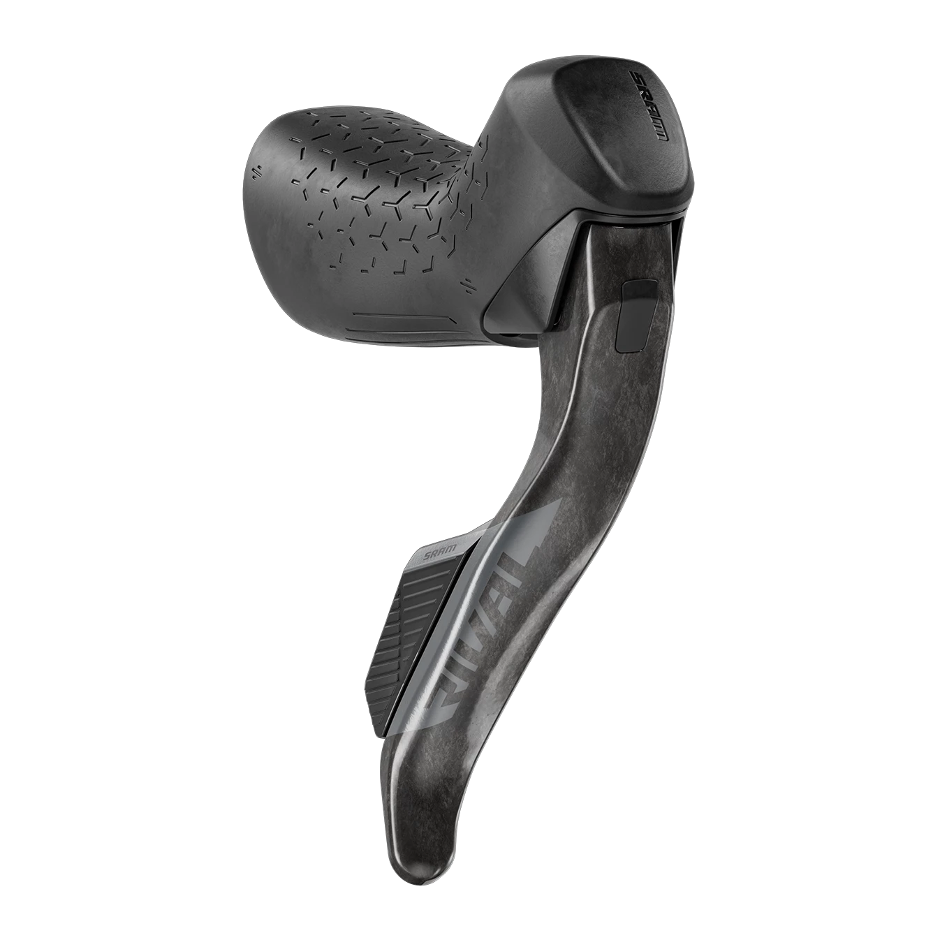 SRAM Rival eTap AXS HRD Shift/Brake Lever and Hydraulic Disc Caliper - Right/Rear, Flat Mount 20mm Offset, 1800mm Hose, Black, E1