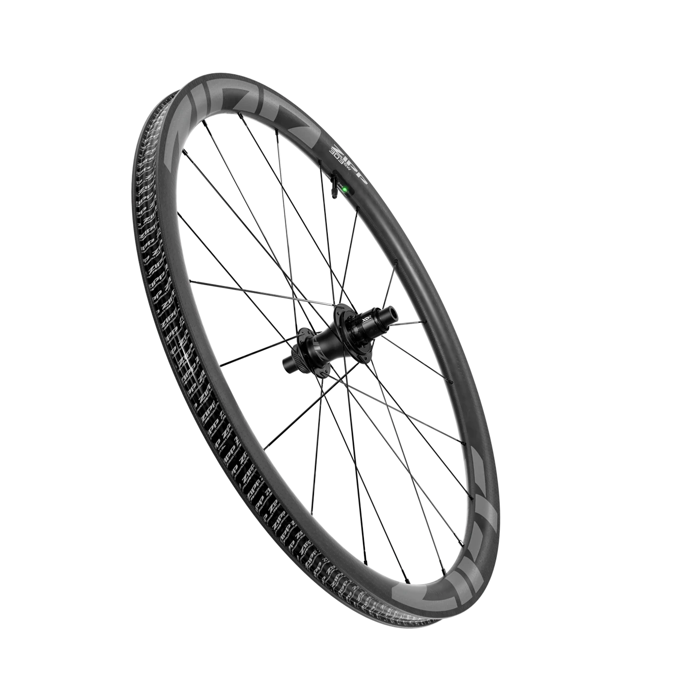 Zipp 303 SW Rear Wheel - 700, 12 x 142mm, Center-Lock, XDR, Tubeless, Carbon, w/ Wheel Sensor, A1